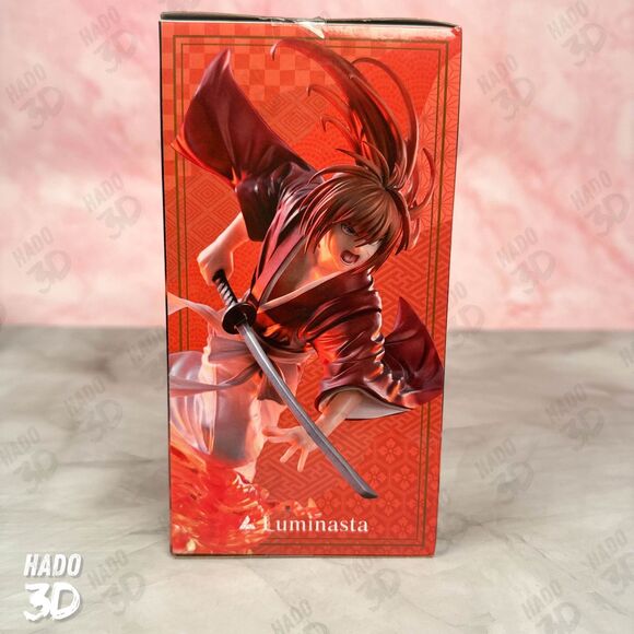 Rurouni Kenshin Meiji Swordsman Kenshin Himura Figure Sega Luminasta - New - Picture 3 of 7
